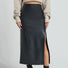 High Waist FauxLeather Skirt