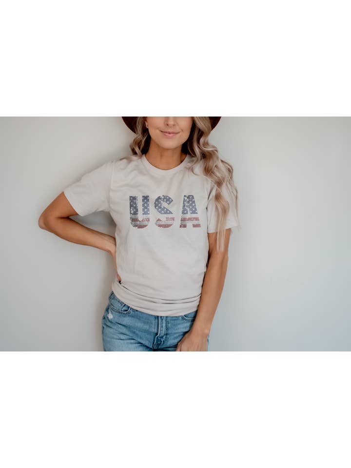 USA graphic t-shirt