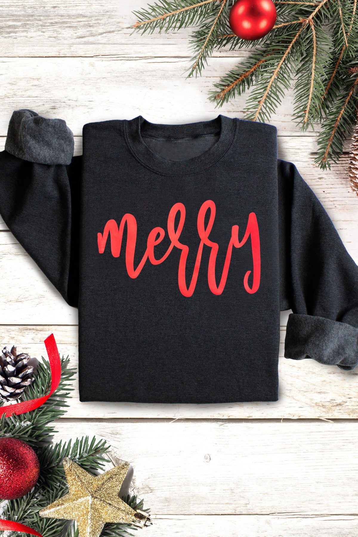 Merry Graphic Sweatshirt