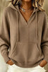 Ribbed Hoodie Sweater