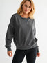 Burned Out Crewneck Sweater - Ground North Boutique