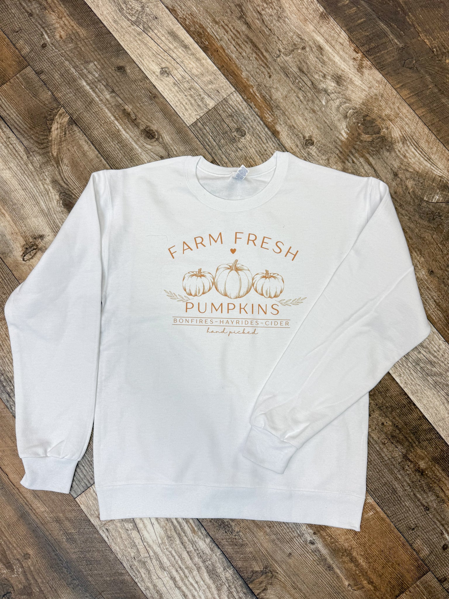 Farm Fresh Pumpkin Crewneck