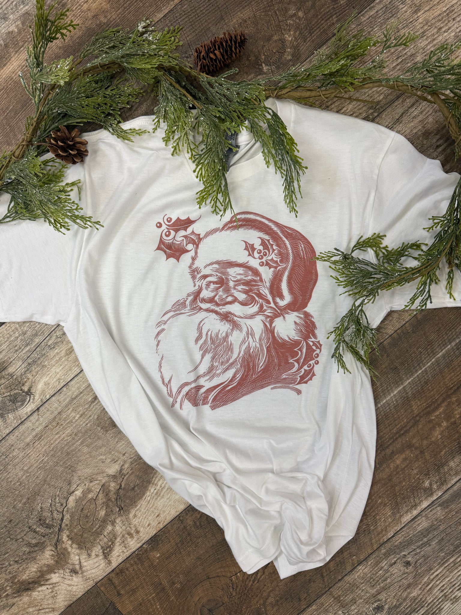 Vintage Santa Graphic