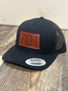 Custom Leather Patch ND Snapback