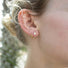 White Heart Stud Earrings - Ground North Boutique