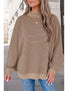 Striped Mock Neck