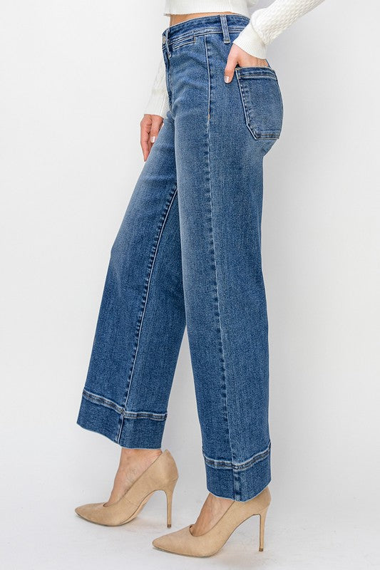 High Rise Crop Jeans