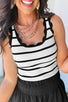 Scalloped edge tank - Ground North Boutique