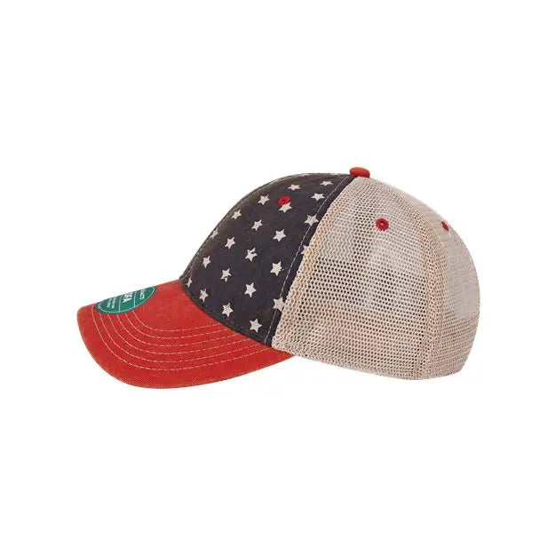Flag USA snapback hat