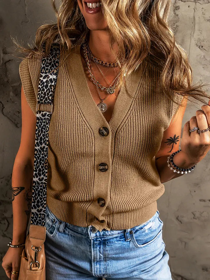 V-Neck Sweater Vest
