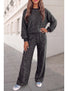 Soft Striped Pant Set