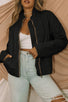 Quilted Zip Up Jacket - Ground North Boutique