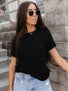 Ribbed LuLu Tee
