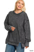 Washed Pullover