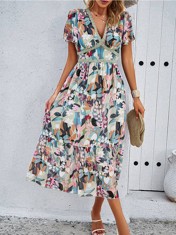 Dress Vacation Print