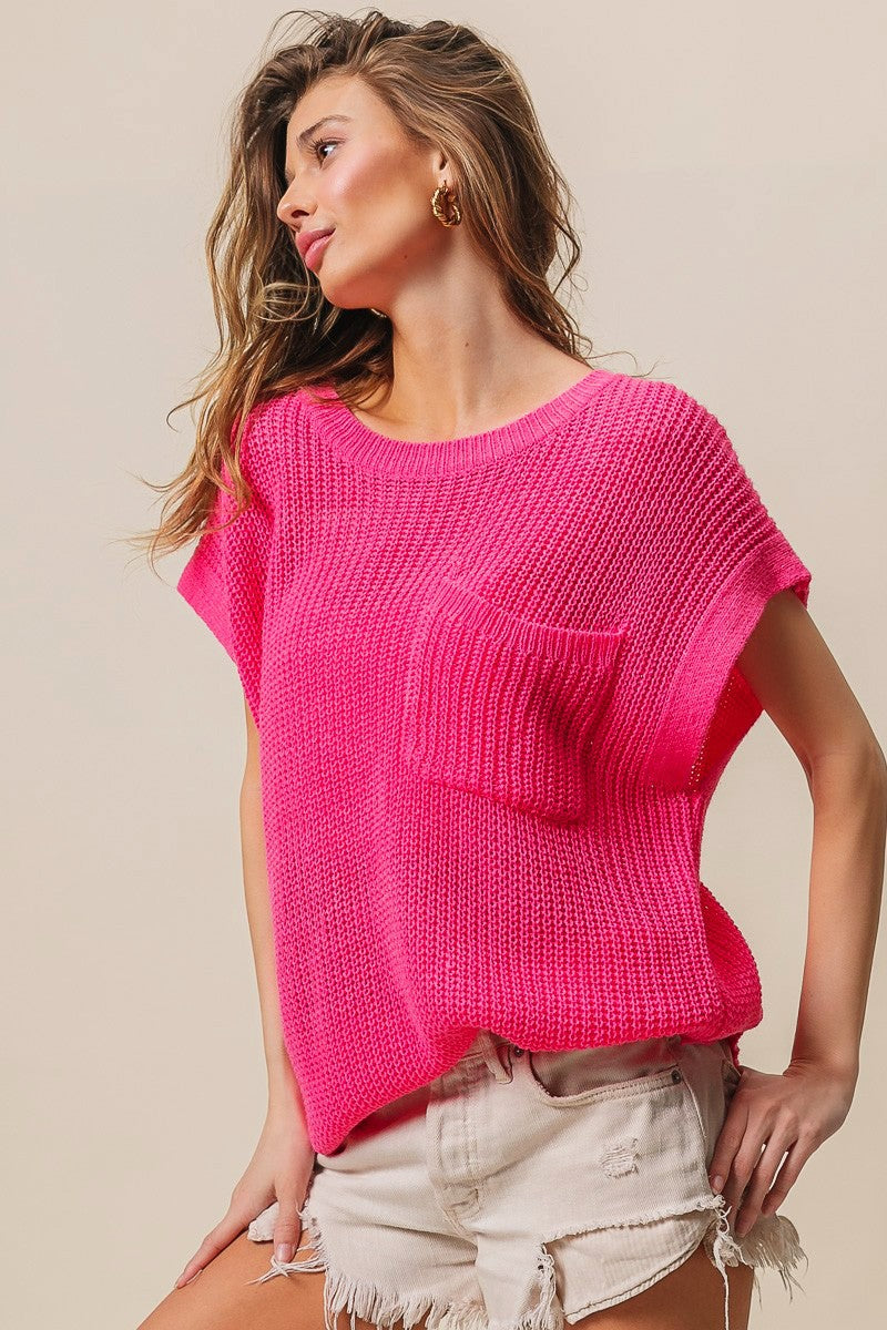 Drop Shoulder Sweater