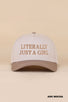 Just A Girl Cap