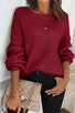 Contrast Ribbon Bow Sweater - Ground North Boutique