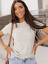 Ribbed LuLu Tee