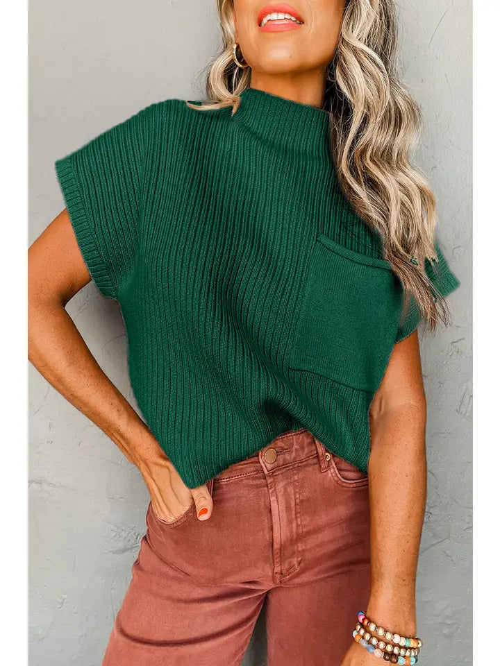 Patch Pocket Sweater