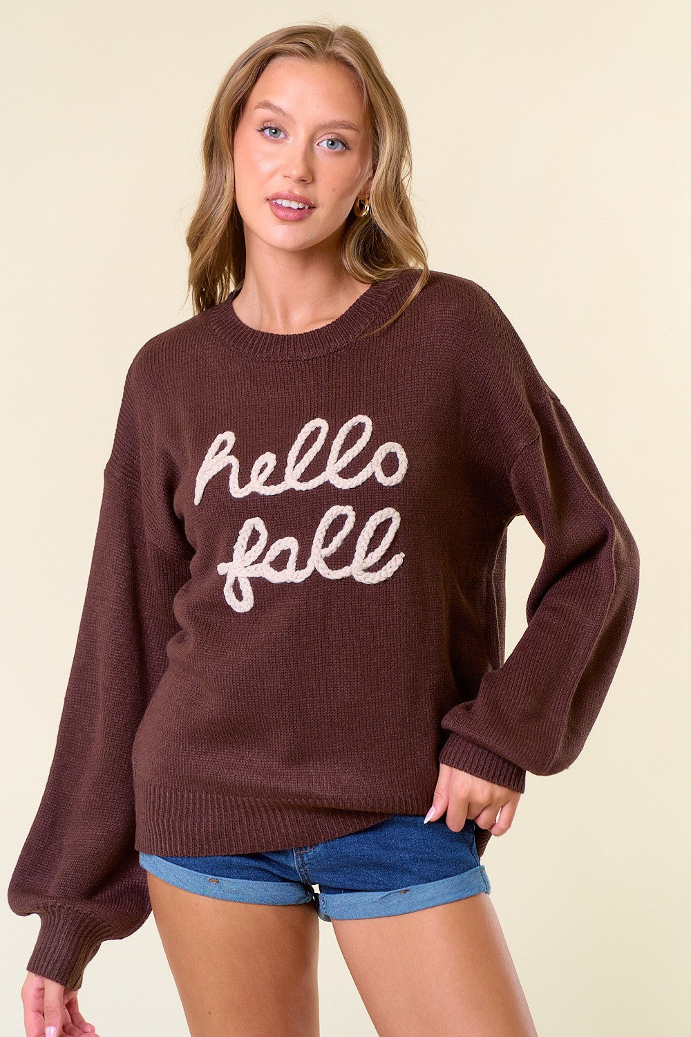 Sweater hello fall