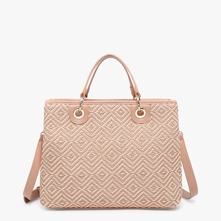 Handbag woven tote