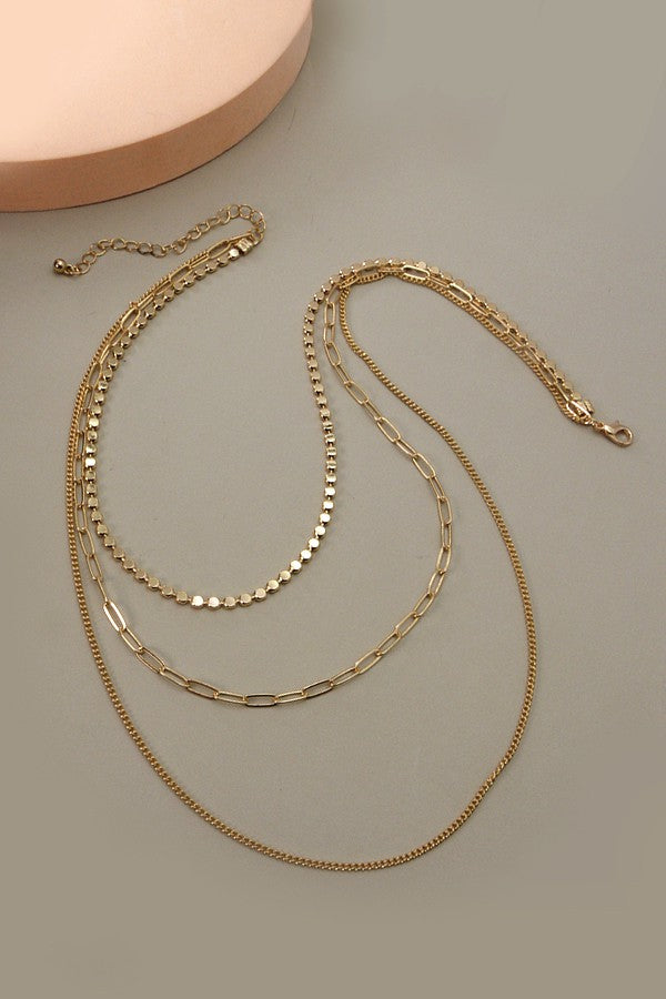 Unique Chain Multi Layer Necklace