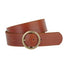 Wide Brass-Toned Ring Buckle
