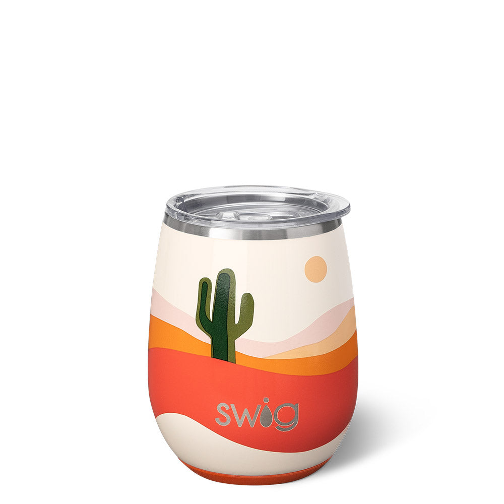Swig Life Boho Desert Stemless Wine Cup (14oz)