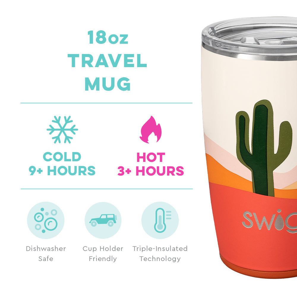Swig Life Boho Desert Travel Mug (18oz)